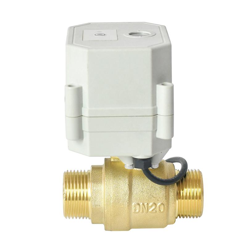 A20系列-DN20黃銅兩通外絲 Wi-Fi 電動(dòng)閥