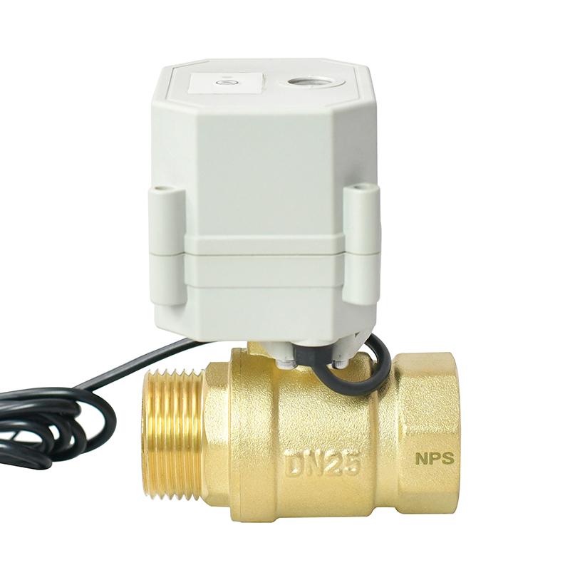 A20系列-DN25黃銅兩通 Wi-Fi 電動(dòng)閥