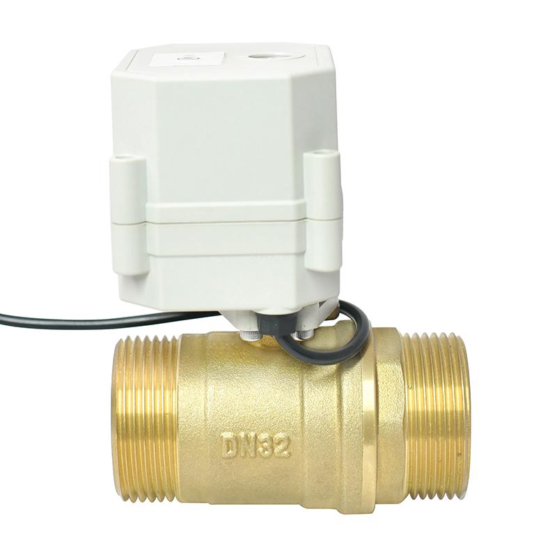 A20系列-DN32黃銅兩通外絲 Wi-Fi 電動(dòng)閥