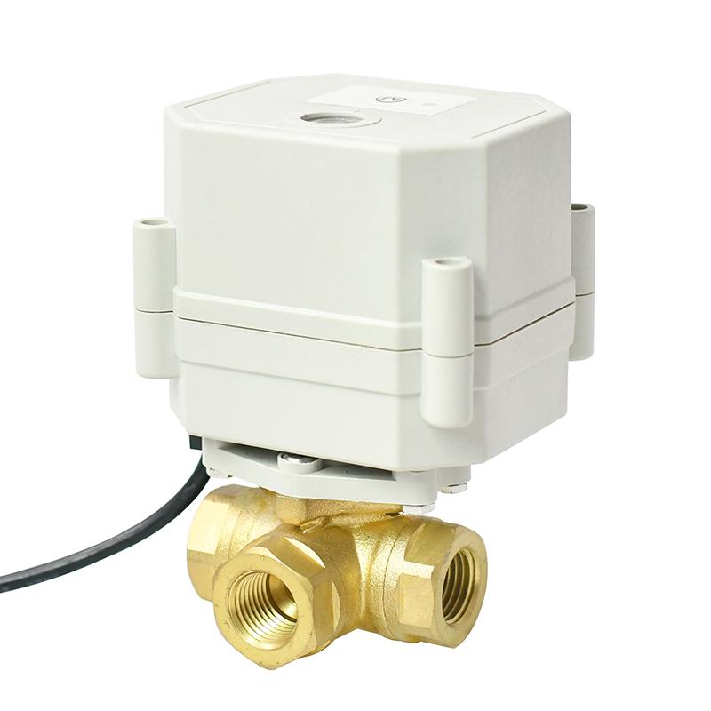 A20系列-DN8黃銅三通 Wi-Fi 電動(dòng)閥